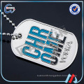 stainless steel dog tag necklace chain dog tag